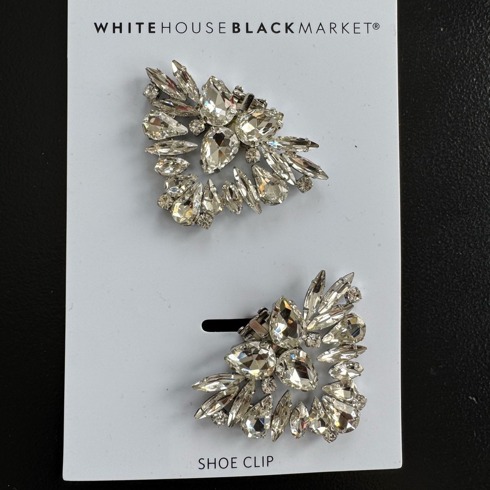 White House Black Market Shoe Clips NWT